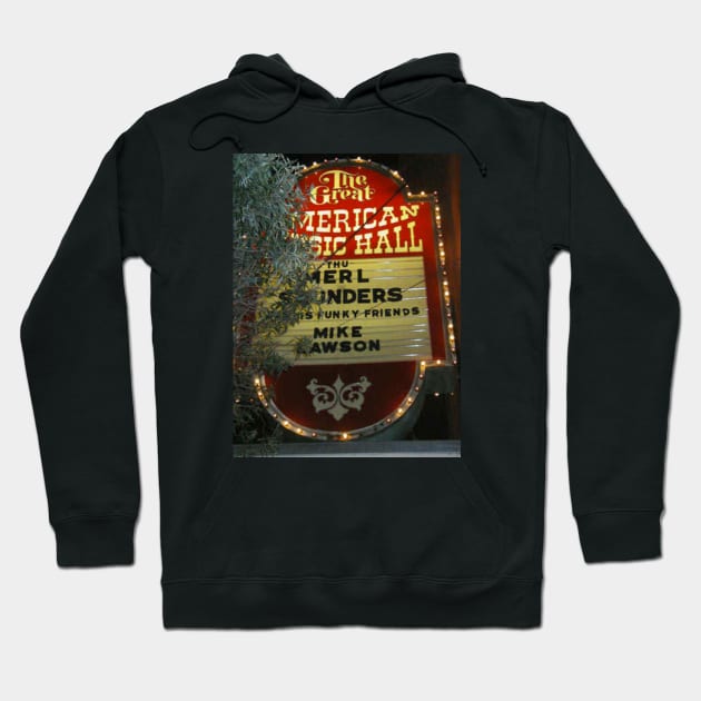 Great American Music Hall Hoodie by Mike Lawson and Friends